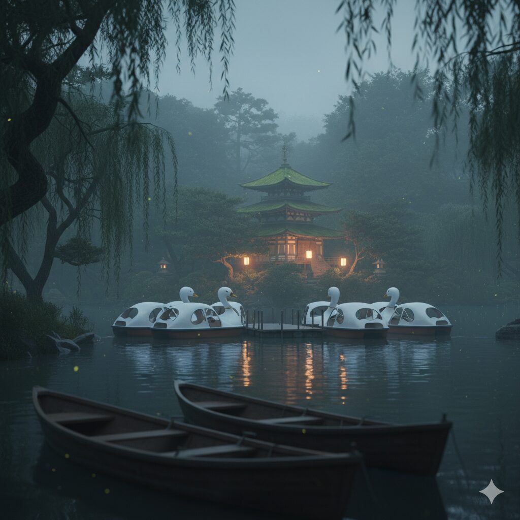 井の頭公園のボートで別れる都市伝説の起源：カップルの不安を煽る理由