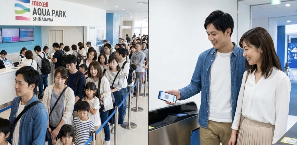 マクセル アクアパーク品川の基本情報（アクセス・料金）