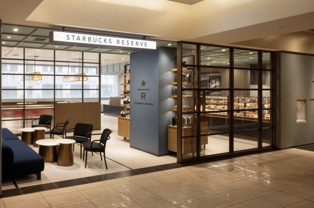 スターバックス リザーブカフェ 新宿マルイ本館2階店