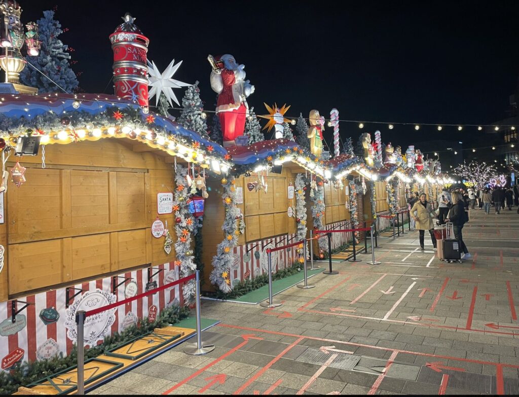 【現地レビュー】ソラマチのクリスマスマーケットの雰囲気と混雑状況