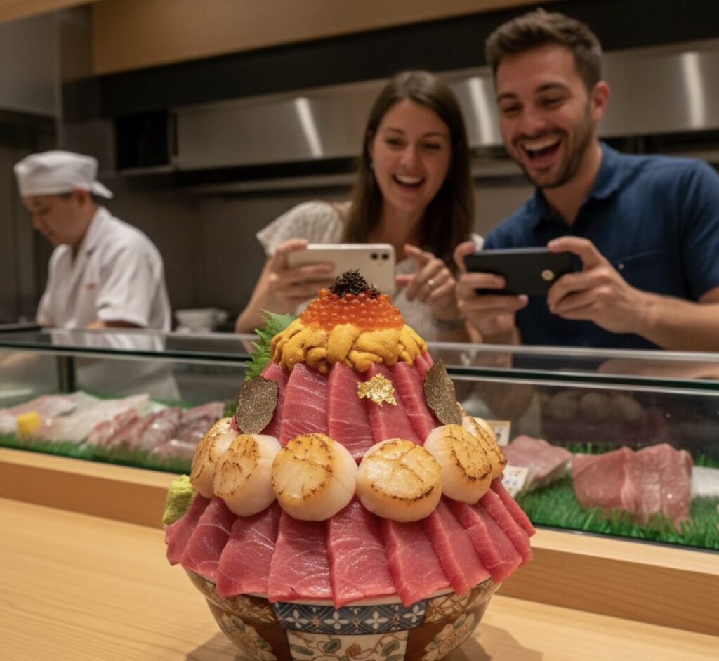 理由1：SNSで話題の「インバウンド丼」（6,980円～18,000円）の実態