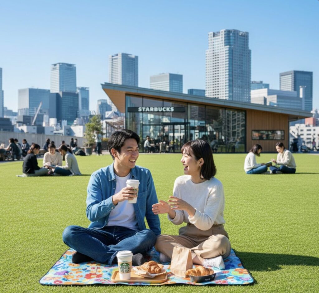 宮下パーク屋上でピクニック!おすすめの飲食物現地調達ガイド