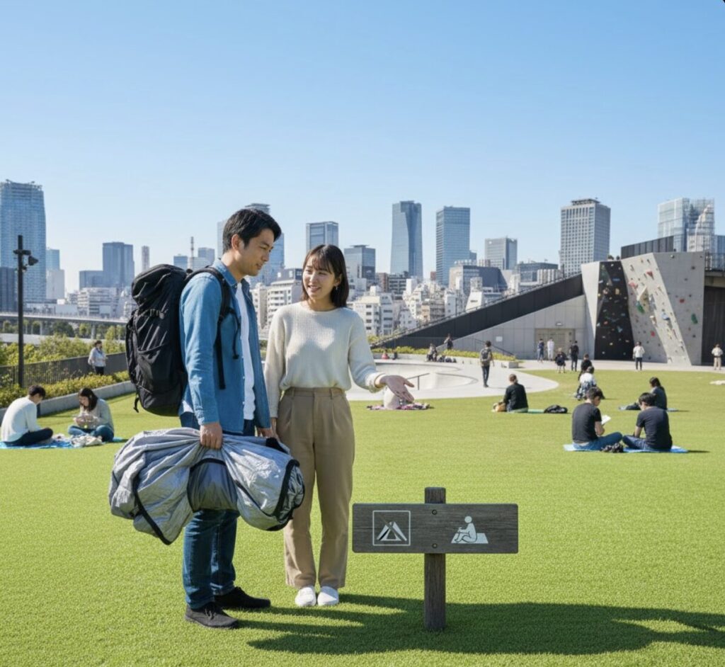 宮下パークの屋上への飲食物の持ち込みに関するFAQ