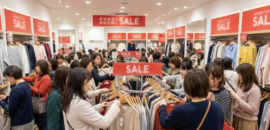 ららぽーと立川立飛の初売りセール2026とバーゲン日程