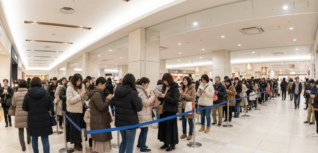 【裏ワザ3】福袋戦争は「並ぶ場所」と「諦める勇気」で制する