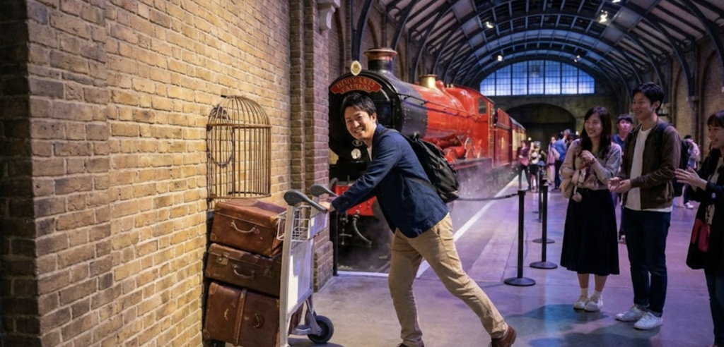 【ツアー後半】9と3/4番線から魔法省へ