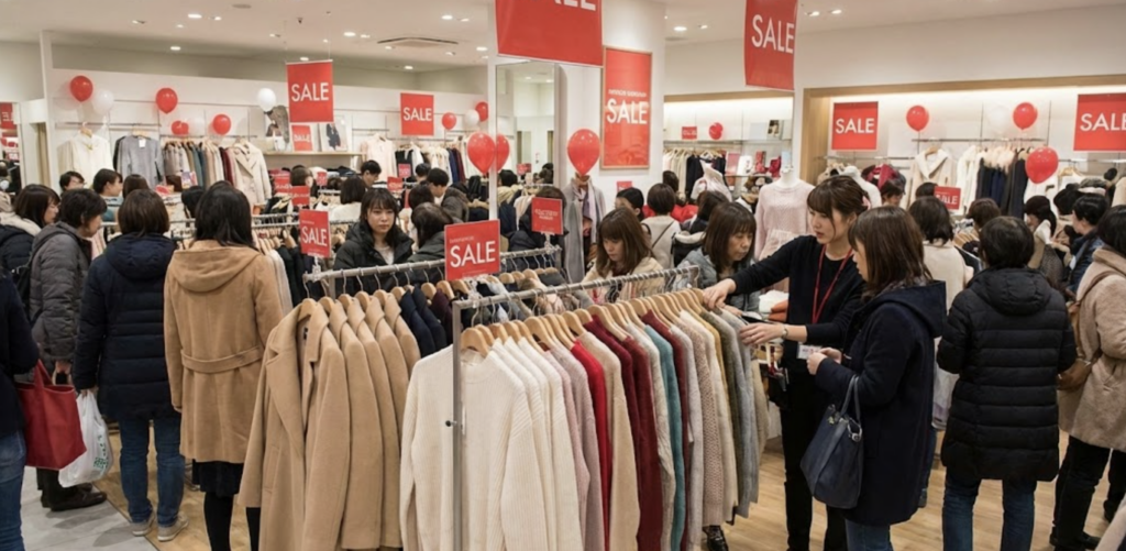 二子玉川ライズ「冬のセール（WINTER RISE SALE）」はいつからいつまで？