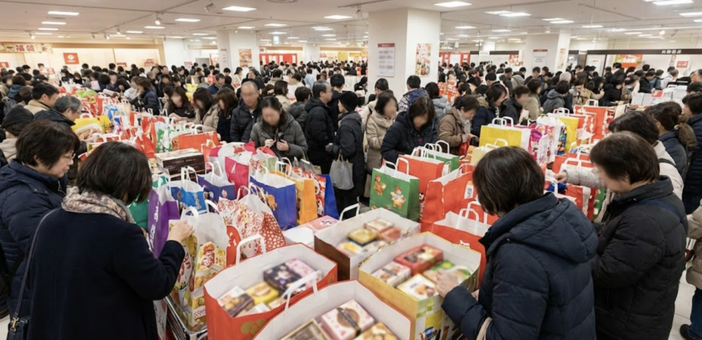 2026年初売りセールと福袋！食品は「7階」へ走れ