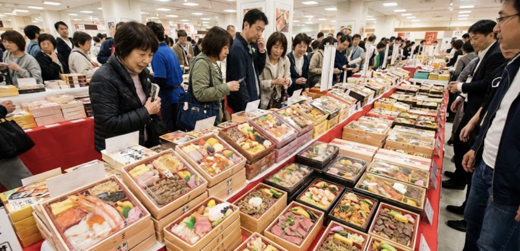 第61回「元祖有名駅弁と全国うまいもの大会」は1月6日から