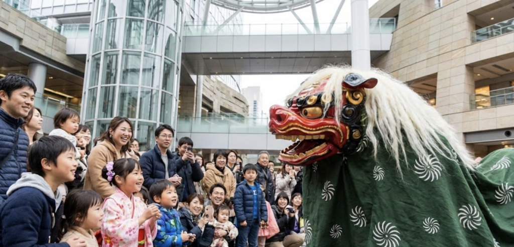 お正月イベント「六本木ヒルズのお正月2026」と初日の出