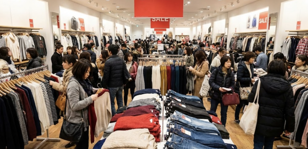 主要テナントのセール攻略：GAP・タワレコ・オッシュマンズ
