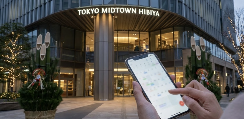 【2025-2026】東京ミッドタウン日比谷の年末年始セール営業時間と休館日