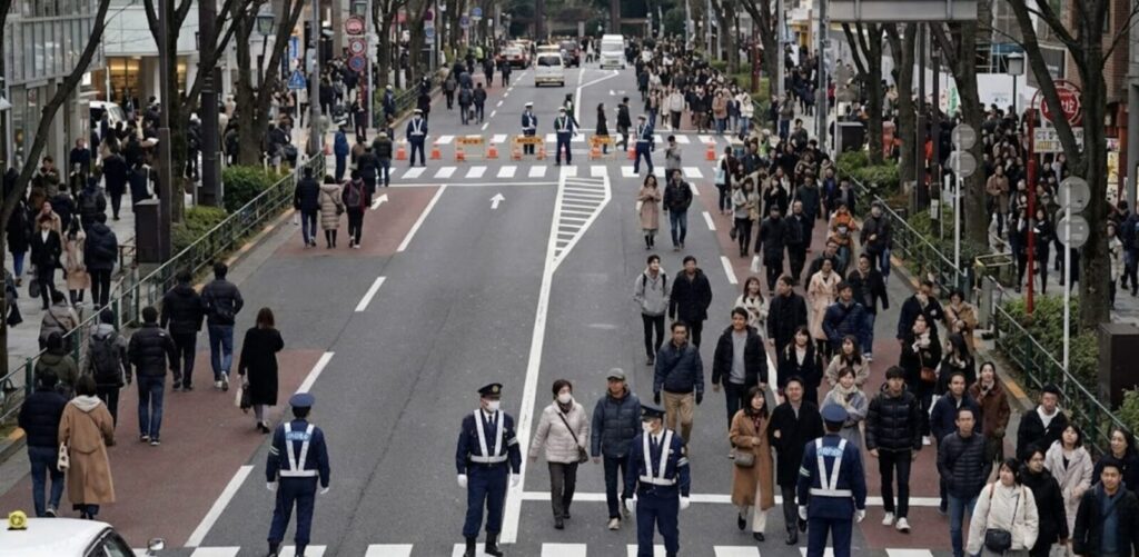 明治神宮初詣に伴う交通規制とアクセス【車はNG】