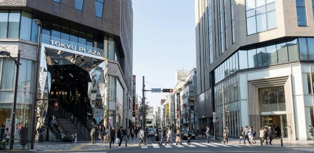 向かいの「ハラカド」とどっち行く？徹底比較と回遊プラン