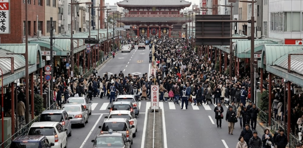 【要注意】車で行くのは危険？交通規制とアクセス