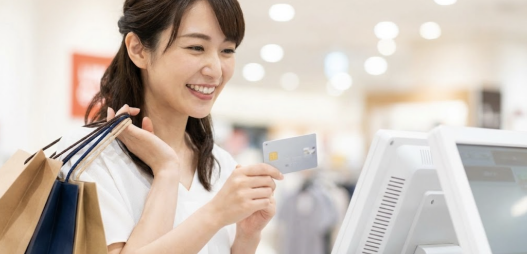 買い物も食事も、このカードがあれば最強です