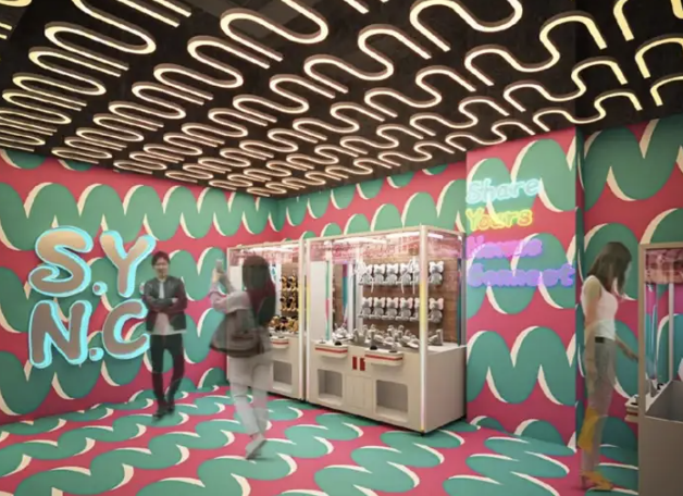 【1F・2F】S.Y.N.C（シンク）は何がある？SNS映えとゲームの融合