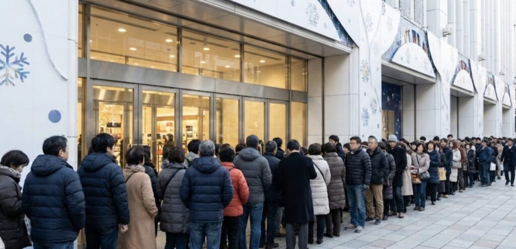 2025-2026年 町田マルイ・モディ年末年始の営業時間カレンダー