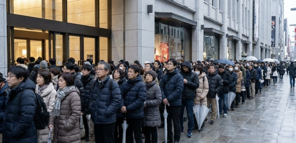 初売り当日の作戦会議！並ぶ場所・整理券・アクセス情報