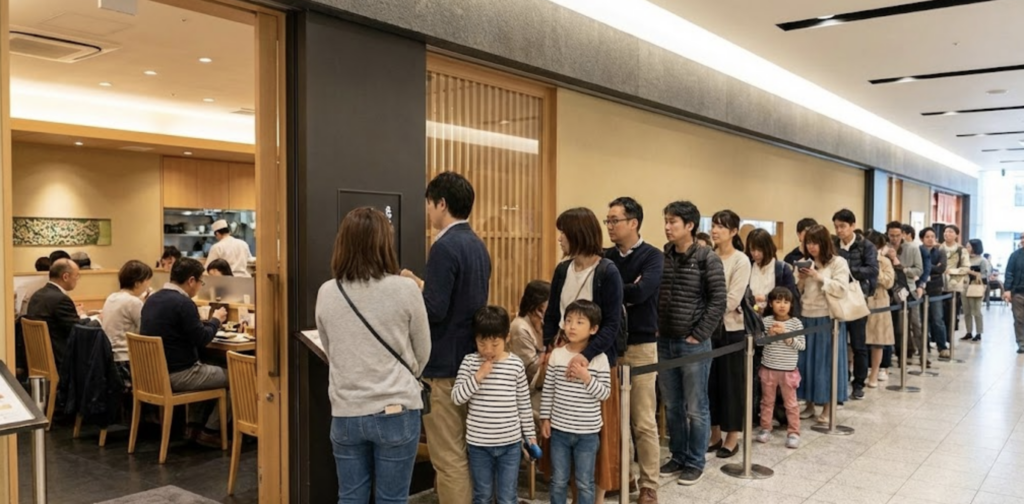 ランチ難民を回避せよ！1月2日のレストラン混雑状況