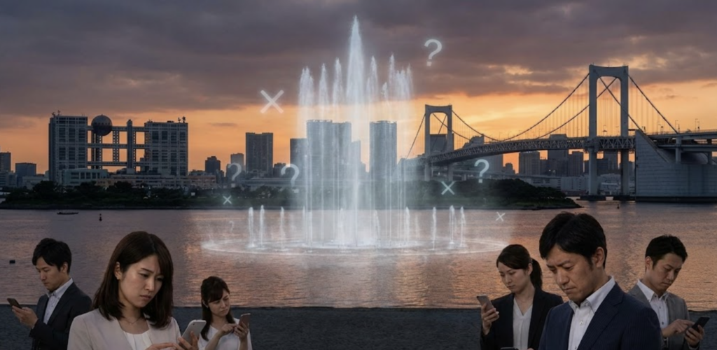 最大26億円？お台場噴水が「いらない」と言われるコストの裏側