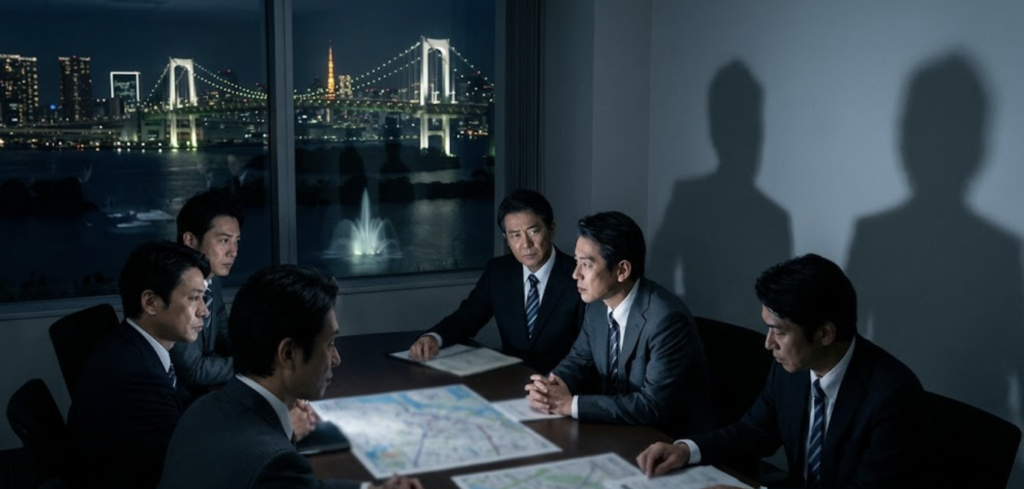 誰が何のために？不可解な決定プロセスと政治的背景