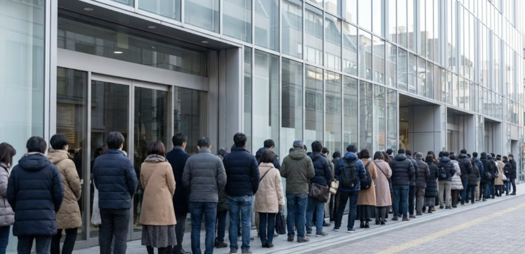 【最重要】並ぶなら「A館1階」を目指せ！