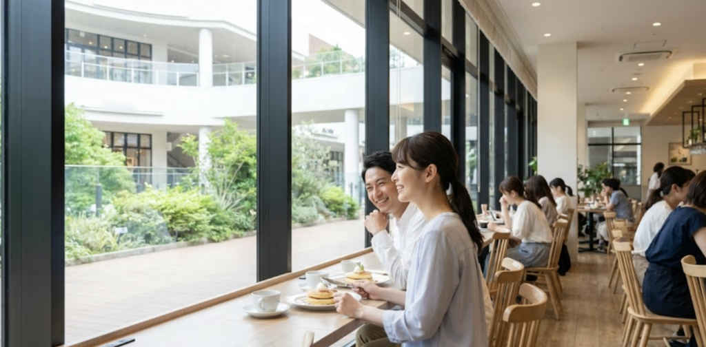 デートや子連れに嬉しい周辺ランチ＆休憩スポット