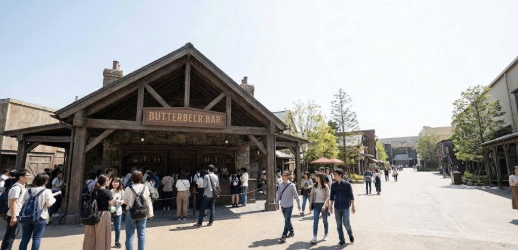 【要注意】バタービールバーの場所と「戻れない」ルール