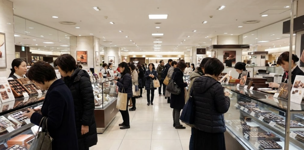 疲れたり買えなかったりしたら？地下1階と通販の逃げ道