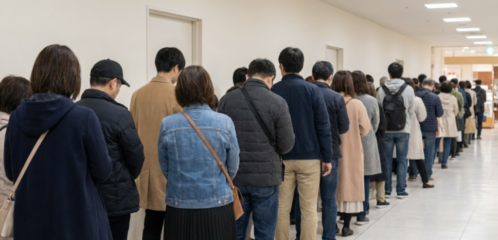 【最重要】1月28日「ブランドスイーツ特集」の入場規制と整理券