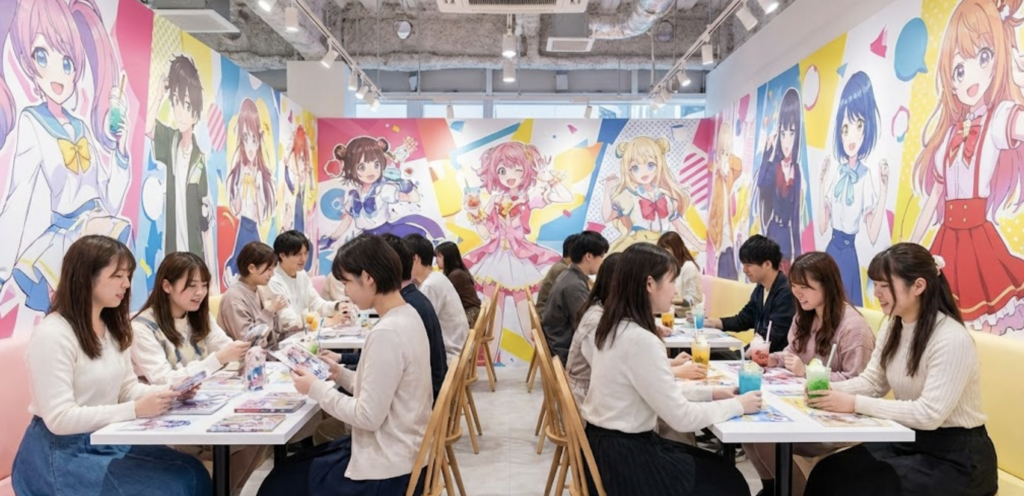 アニメ好き必見！アネックスとメンのコラボバレンタイン