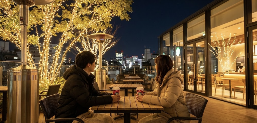 【オモカド編】定番デート最強説。おもはらの森とスタバの攻略法