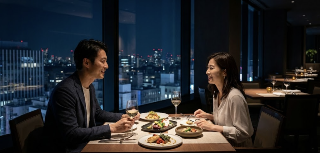 チョコより「食事」が正解！GinzaNovoがデートに最強な理由