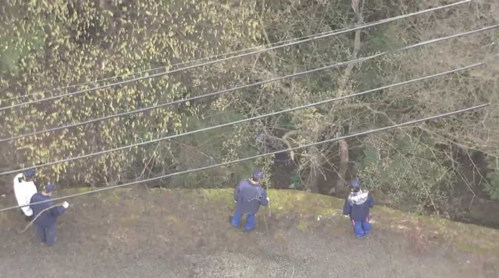 捜索の舞台となっている別荘地周辺のリアルな状況